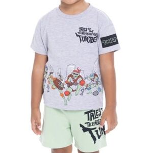 Tales Of The TMNT Shirt Shorts Set